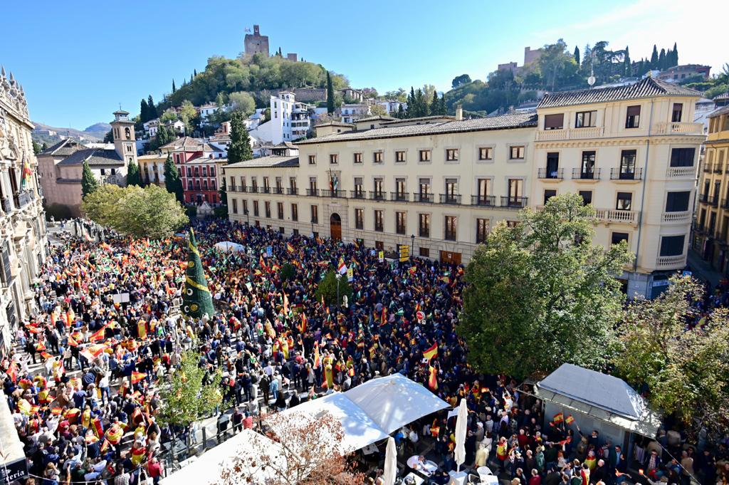 El Partido Popular cuantifica en más de 36 mil personas las que se han concentrado en Granada contra el 